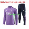 Real Madrid Barn Tränings Sweatshirtställ Lila 2023/24